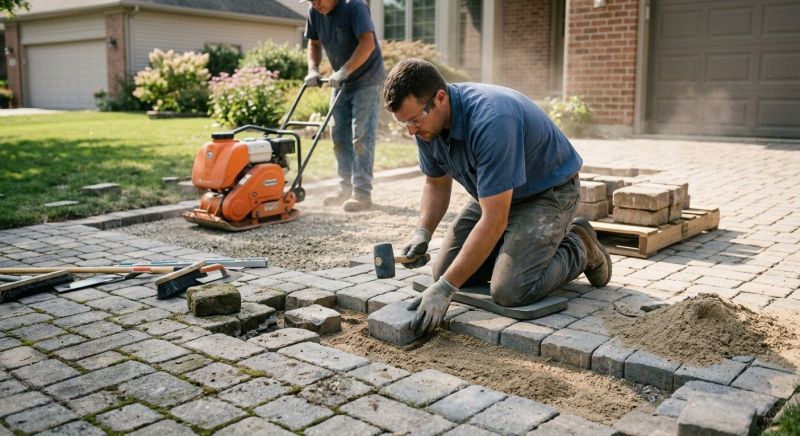 Driveway Pavers Installation Service